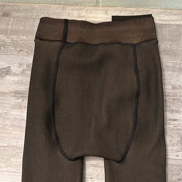 3/$20 🌻 TIKTOK: Sheer Fleece-Lined Leggings - Picture 3 of 7